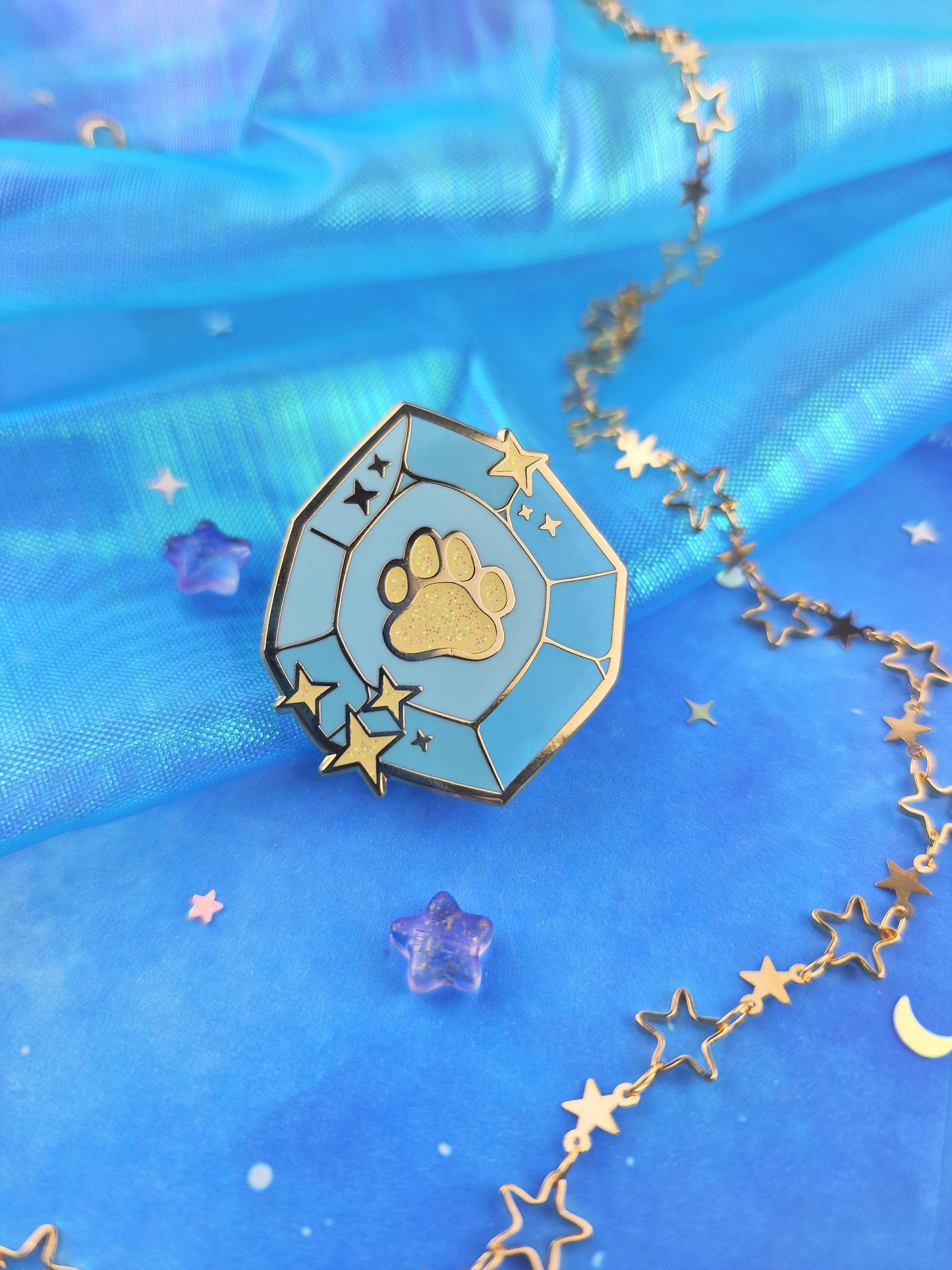 Ethereal Gems | Bundle | Glow in the Dark | UV | collection | glitter | ellyonart | Enamel Pin | Lapel Pin | Pin Badge | Fantasy | Gift