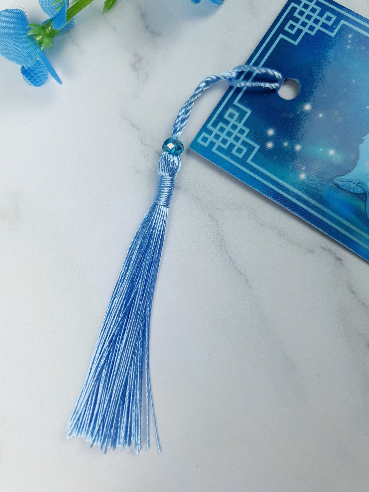 Spectral Tiger Cub Holographic Bookmark | Ethereal Fantasy Cat | Glossy or Shattered Glass | Game-Inspired Magic | Book Lover Gift