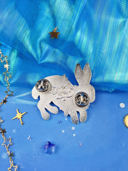 Lupus | COMOS | series | collection | Bunny | Galaxy | Constellation | ellyonart | Enamel Pin | Lapel Pin | Pin Badge | Fantasy | Gift