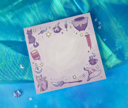Witch Essentials | Bundle | Witchcraft | Stickers | Scrapbooking | Memo Pad | Planner Pad | Cosy | Magical | Sticker Sheet | ellyonart