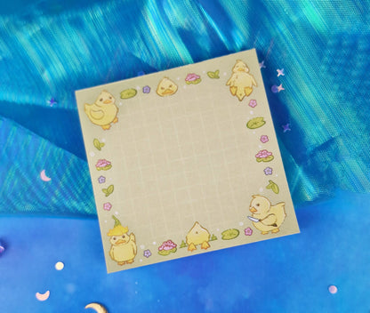 Feathers the Duck | Duckies | Bundle | Stickers | Scrapbooking | Memo Pad | Planner Pad | Spring | Plants | Sticker Sheet | ellyonart