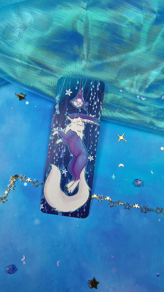 Vulpine | Fantasy Fox | Fantasy | Reading | Book | Game themed | Animal Magical | Bookmark