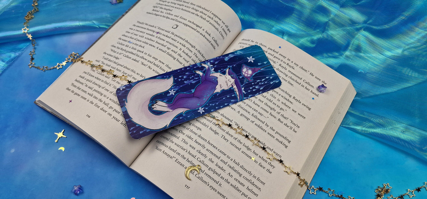 Vulpine | Fantasy Fox | Fantasy | Reading | Book | Game themed | Animal Magical | Bookmark
