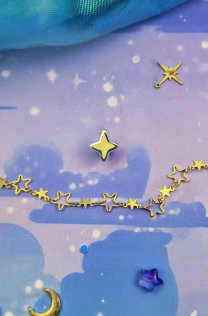 Witch Mini Stars | Witch Essentials | series | collection | Witchcraft | ellyonart | Enamel Pin | Lapel Pin | Pin Badge | Fantasy | Gift