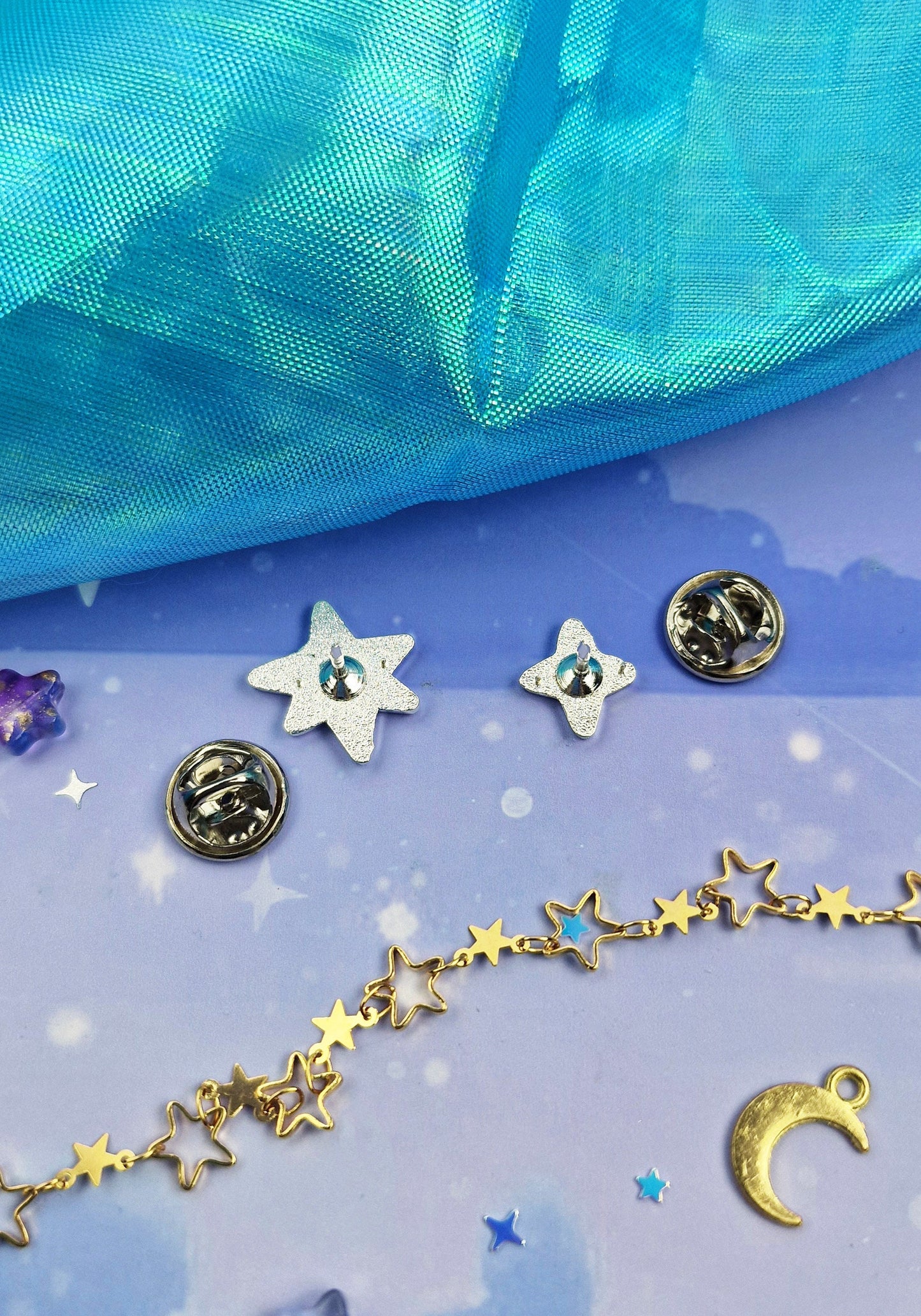 Witch Mini Stars | Witch Essentials | series | collection | Witchcraft | ellyonart | Enamel Pin | Lapel Pin | Pin Badge | Fantasy | Gift
