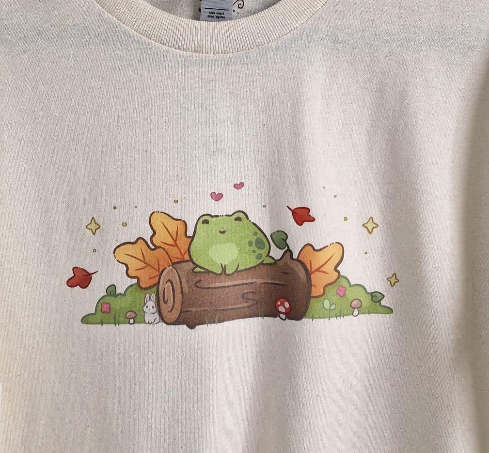 Frojo and Friends | T-Shirt | Sticker | Bundle | Frog | Collection | Fall | Autumn | Halloween | Froggie | Bunny | Season | ellyonart