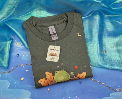 Frojo and Friends | T-Shirt | Sticker | Bundle | Frog | Collection | Fall | Autumn | Halloween | Froggie | Bunny | Season | ellyonart