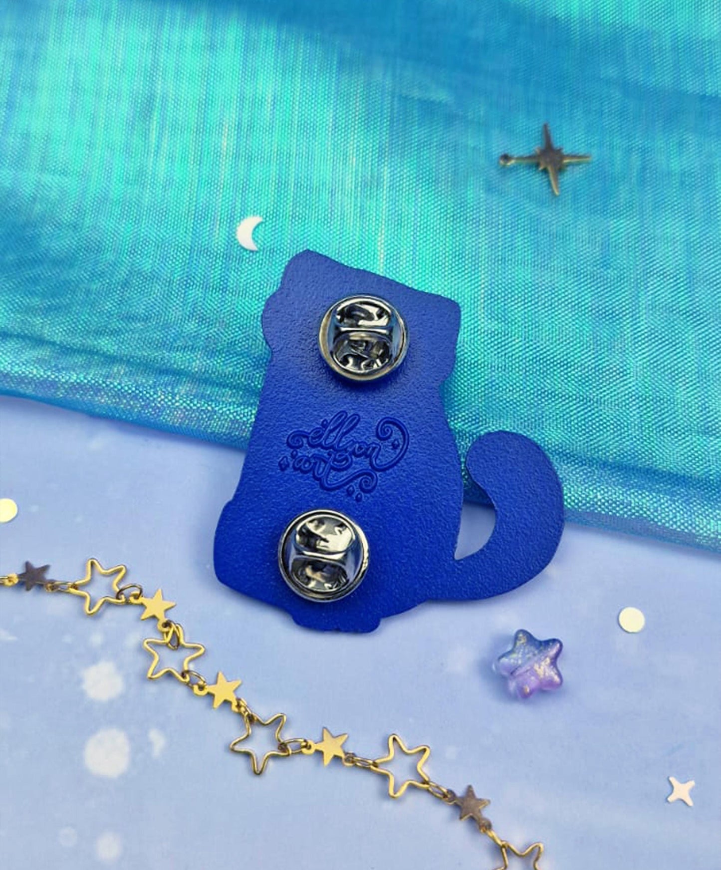 Tiger & Crow Enamel Pin | Kpop Demon Hunters | Derpy Cat | Fantasy Lapel Badge